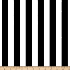 Black And White Fabric Pattern Black And White Striped Fabric Poly Cotton Fabric Brand New Fabric By The Yard Richlandtextiles Black And White Fabric Black And White Stripe