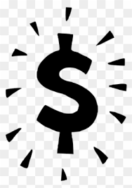 See this paletton, and imagine it with a heavier font: Clipart Black And White Money Sign Free Transparent Png Clipart Images Download