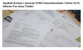Kemenkumham membuka kesempatan masyarakat untuk ikut seleksi menjadi calon pegawai negeri sipil (cpns). Apakah Berkas Lamaran Cpns Kemenkumham Tahun 2019 Dikirim Pos Atau Tidak Rekrutmen Lowongan Kerja Bulan Januari 2021