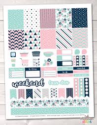 God grant that we may write according to your precepts; Pink And Blue Printable Planner Stickers Weekly Kit Printable Planner Stickers Planner Stickers Printable Planner