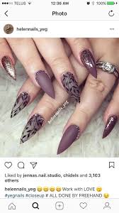 54 Autumn Fall Nail Colors Ideas You Will Love Koees Blog Stiletto Nails Designs Nail Designs Cute Nails