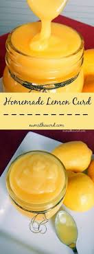Homemade Lemon Curd Long Lemon Curd Recipe Sweet Sauce Lemon Recipes