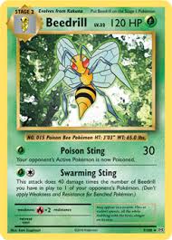 beedrill xy tcg card database pokemon com