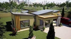 Sitting lightly on the land, the house is divided into three smaller pavilions which are capped by expressive, butterfly roofs. Mono Pitch Butterfly Mjey S Architectural Design Empire Facebook
