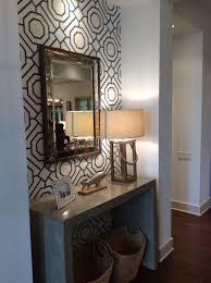 Cool Niche In Entry Foyer Allows For Furniture And Expands The Space Niche Decor Entry Foyer Foyer Design