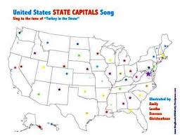 But this website really helped me and i got an a+ on my geography test! United States State Capitals Song A Singable Picture Book Sing Books With Emily The Blog