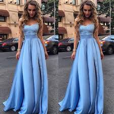 Hot Sales Light Blue Lace Strapless Long Evening Prom Dresses Front Slit Party Dress Formal Women Dresses Graduation Dresses Dresscomeon Online Store Powered By Storenvy
