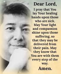 Saint Rita bless all members here with cancer with healing and joy in their  lives, we ask you through Jesus our Lord and Saviour. Amen