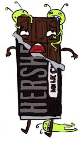 How to draw candy animated hersheys. Cute Cartoon Hershey Bar
