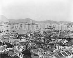 1880s view over Tai Ping Shan to ...