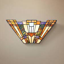 Quoizel Inglenook 16 Wide Tiffany Style Pocket Wall Sconce 46528 Lamps Plus Pocket Wall Sconce Wall Sconces Quoizel