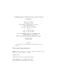 Saat berada di fraser residence menteng jakarta, raihan habib tampak menikmati suasananya yang nyaman. A Bibliography Of Publications About Virtual Machines Manualzz