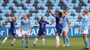 City blew their chance to secure the title early, sergio aguero's botched panenka allowing chelsea to storm back in the second half. Man City Vs Chelsea Women Highlights Blues Near Wsl Title