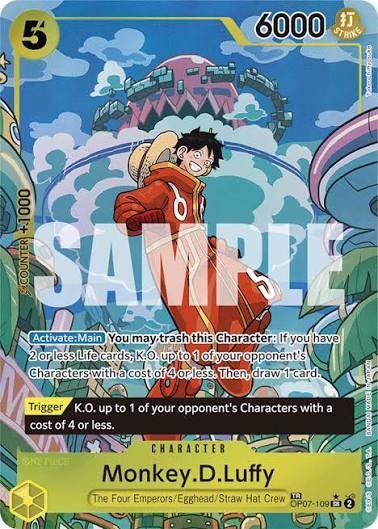 Trading card products from Osaka Cards Distribution
