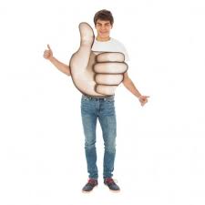 Daumen hoch / daumen hochist das, was durch das emoji dargestellt wird. Https Www Xn Kostme 6ya Com Produkt Daumen Hoch Emoji Kostuem Fuer Erwachsene Html