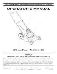 We are an authorized mtd dealer carrying a large selection of mtd illustrated parts lists. Mtd 11a 504a752 User Manual Lawn Mower Manuals And Guides L0810134