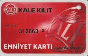 Tapasbere kaart: Kale Kilit (Shops - Building Materials, Turkije(Kale  Kilit) Col:TR-KALE-003