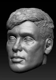 Thomas Shelby Headsculpt from Peaky Blinder 3D model 3D printable