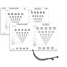 Near Vision Test Chart Letters Lea Numbers Lr Lea