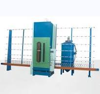 Vertical Automatic Glass Frosting Sandblasting Machine