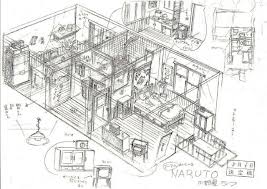 Naruto S Apartment Naruto Sketch Anime Places Naruto
