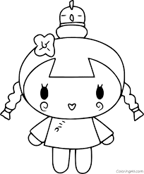 Get hold of these colouring sheets that are full of pucca & garu pictures and offer them to your kid. Ching From Pucca Coloring Page Coloringall