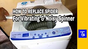 In fact, having a loud washing machine is not only an annoyance but potentially a hazard. Washing Machine Noise Repair How To Replace Spider For Vibrating Spinner Youtube