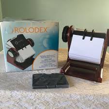 Rolodex mesh business card holder, capacity 50 2 1/4 x 4 cards (rol22251eld). Rolodex Mahogany Rotary Business Card File 200 Card Phone Contacts Business Industrial Office Office Supplies Ebay Rolodex Card Files Office Items