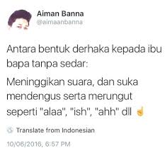 Derhaka Pada Ibu Bapa Tanpa Sedar Perbincangan Keluarga Famili Forum Cari Infonet