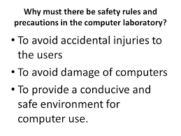 Keep the noise level to a . Computer Laboratory Care And Maintenance Ppt Video Online Download