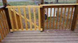 Model# ap162306b (69) $ 167 31. Sliding Rolling Gate Deck Gate Outdoor Deck Decorating Porch Gate