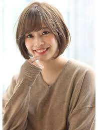 ramie 新谷千絢 小顔に見えるブランジュ耳かけ丸みショートボブ l016912641 ラフ フロム ガーデン laf from garden のヘアカタログ ホットペッパービューティー ショートボブのヘアスタイル ヘアスタイル ボブ ショートボブ