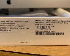 New Genuine Apple Airpods 2nd Generation Wireless Charging Case White Mrxj2am A Ebay Apple Airpods 2 Wireless Wireless Charging Pad