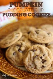 Pumpkin Chocolate Chip Pudding Cookies Recipe Chocolate Chip Pudding Cookies Pudding Cookies Pumpkin Recipes