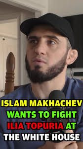 Makhachev Vs Topuria at White House Card