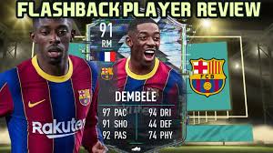 Didier deschamps side boast of world class players in every position. He Is Broken 91 Flashback Ousmane Dembele Player Review Fifa 21 Ultimate Team Youtube