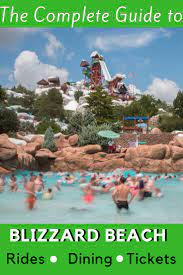 The Definitive Guide Blizzard Beach Water Park At Walt Disney World Disney Water Parks Disney Blizzard Beach Beach Rides