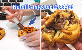 Soft monster cookies with nutella, marshmallow, and oreo fillings Nasty Cookie The Loaded Cookies Of Your Childhood Dreams Little Day Out