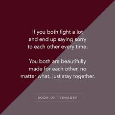 Story Book Of Teenagers On Instagram We Fight But Then We Love Each Other Even More Follow Bookofteen In 2020 Reality Quotes Teenager Quotes Heartfelt Quotes