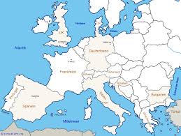 Reiseziele Auf Der Karte Von Europa Reiseziele In Europa Europa Reiseziele