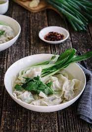 Pork Ginger And Spring Onion Dumpling Soup Recipe Dumplings For Soup Soup Dumpling