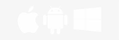 Windows 8 Ios Android White Ios Android Logo White Free Transparent Png Download Pngkey