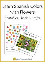 Spanish nature walk printable check list with pictures and labels. Preschool Spanish Activities Archives Spanish Playground