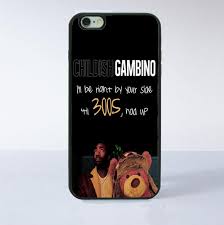 After working on derrick comedy while studying at new york university, glover was hired at age 23 by tina fey as a writer for the nbc sitcom 30 rock. Childish Gambino 3005 Lyrics Iphone 6 Case Casemighty