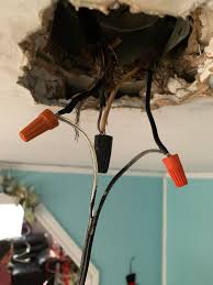 You will see that there is a hot wire that is then spliced through a switch and that then goes to the hot terminal of the light. We Re Trying To Replace Our Light Fixture But We Have 3 Black Wires And 1 White Wire Which Goes With Which We Can T Come Up With A Good Combination It S Completely On