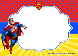 Create birthday invitations for free in minutes. Free Superhero Superman Birthday Invitation Templates Free Printable Birthday Invitation Templates Bagvania