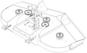 Land Pride Fdr1672 Rear Discharge Grooming Mower Belt Drive Take Up Assembly Parts And Diagram
