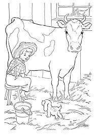 They are all free to print, and the kids will love coloring them in. Free Easy To Print Cow Coloring Pages Tulamama