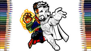 Your family and doctor have decided that you need to have an operation. Dr Strange Coloring Pages Marvel Superhero Adventures Coloring Book Youtube