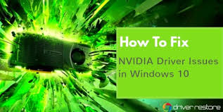 I am having the exact same problem. How To Update Nvidia Drivers In Windows 10 Driver Restore